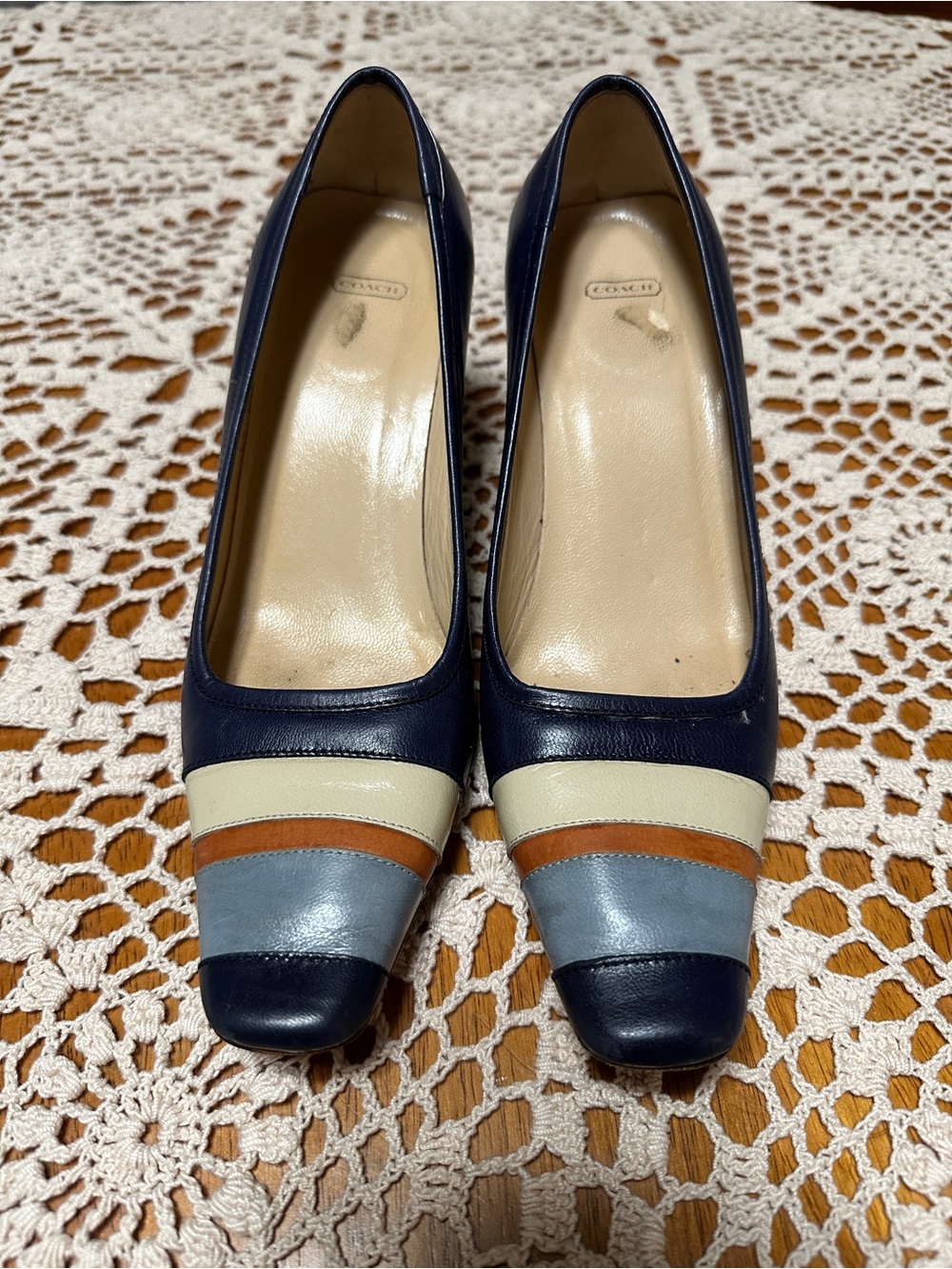 Coach Claudin J348 Ladies Pumps Size 5.5 B Italy